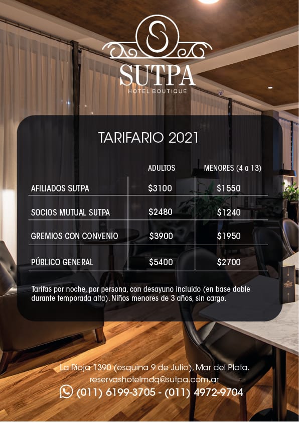 Hotel SUTPA Mar del Plata